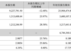 宁德时代三季度净利破131亿，同比增长近26%